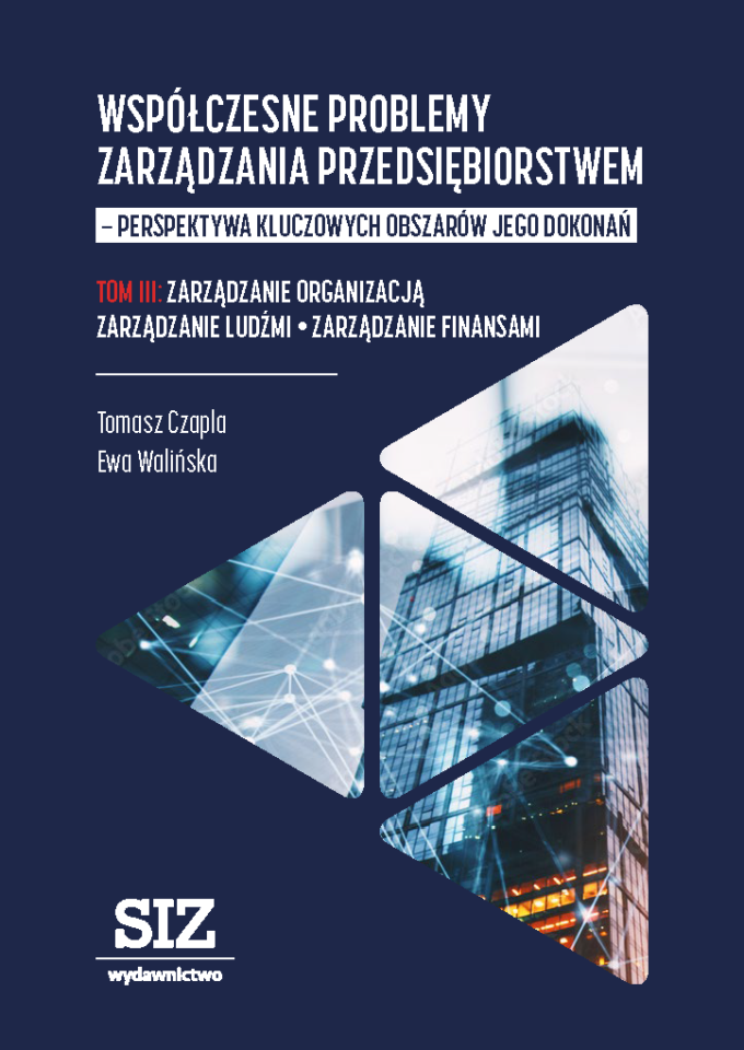 Współczesne Problemy Zarządzania Przedsiębiorstwem – Perspektywa ...